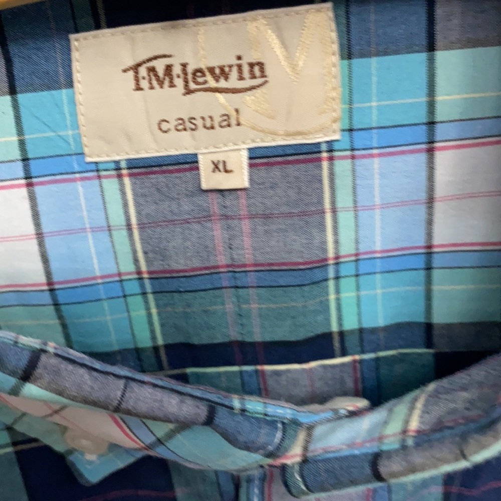 Men’s Plaid Shirt XL - Picture 4 of 6